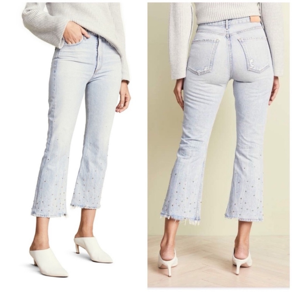 Citizens Of Humanity Light Blue Flare Jeans